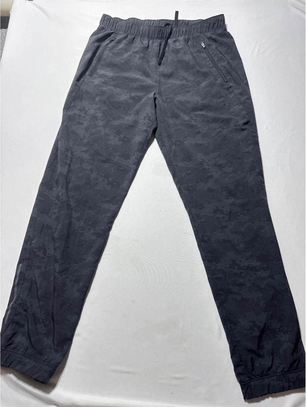 Asics Women’s Black Camouflage Athletic Jogger Pants Size L